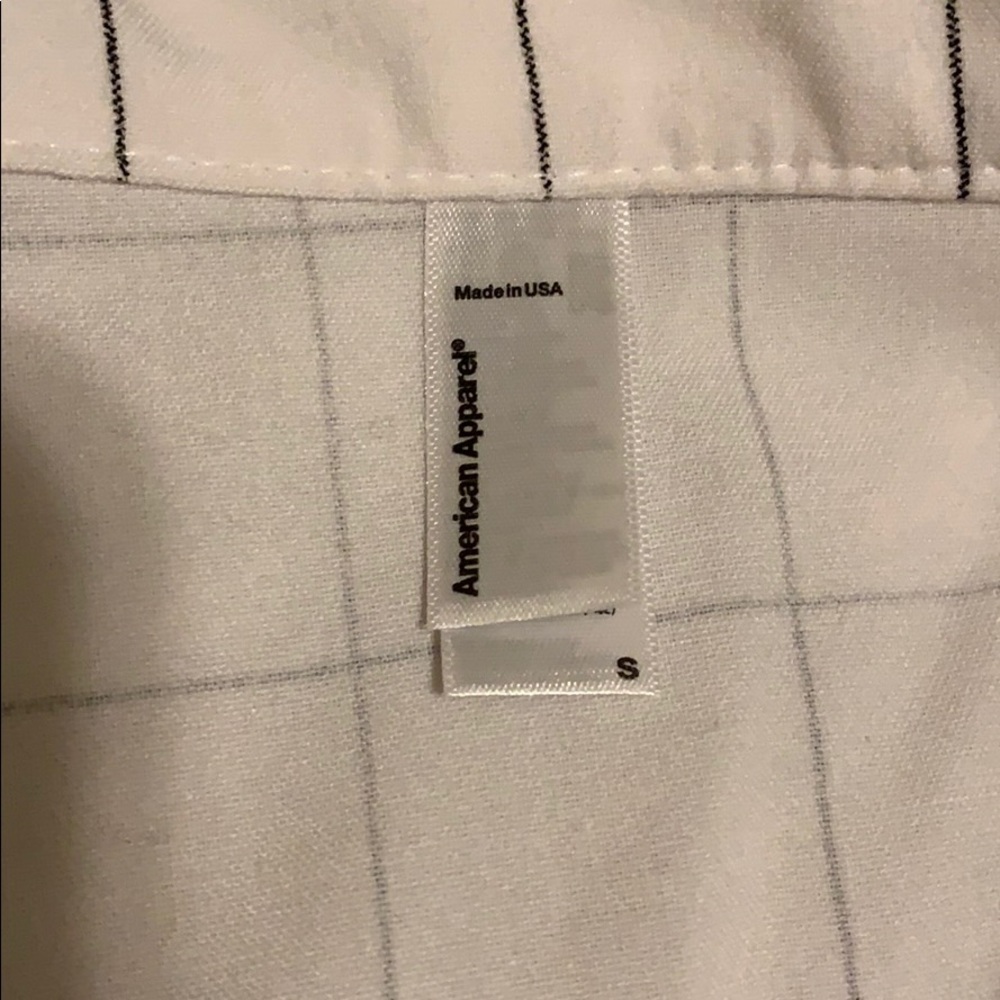 American Apparel Checked Skater Skirt - Picture 2 of 2